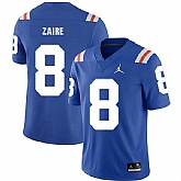 Florida Gators 8 Malik Zaire Blue Throwback College Football Jersey Dzhi,baseball caps,new era cap wholesale,wholesale hats